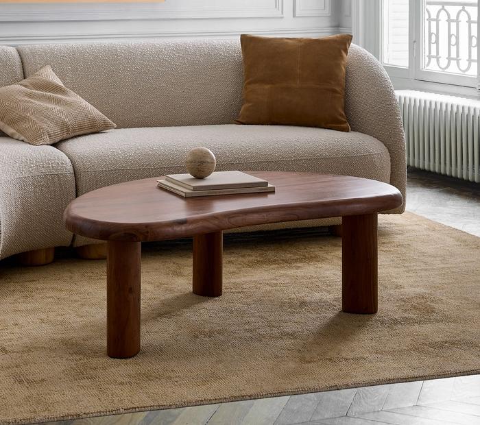Wood Coffee Table By Edge Furniture