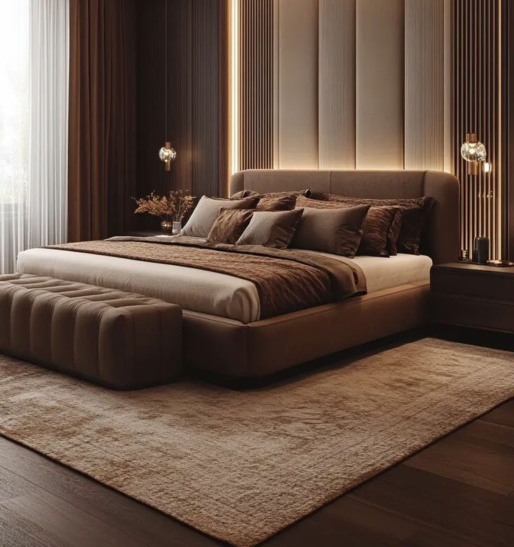 Modern Luxury Upholstered Bed